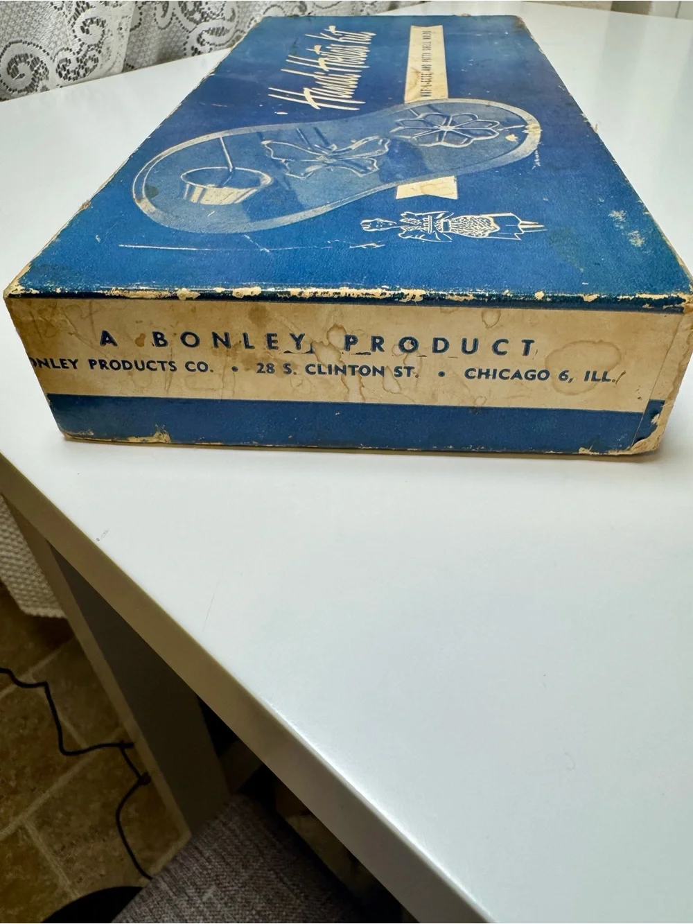 Vintage 1950’s Bonley Products Handi Hostess Kit, Wafflette Cookie Molds